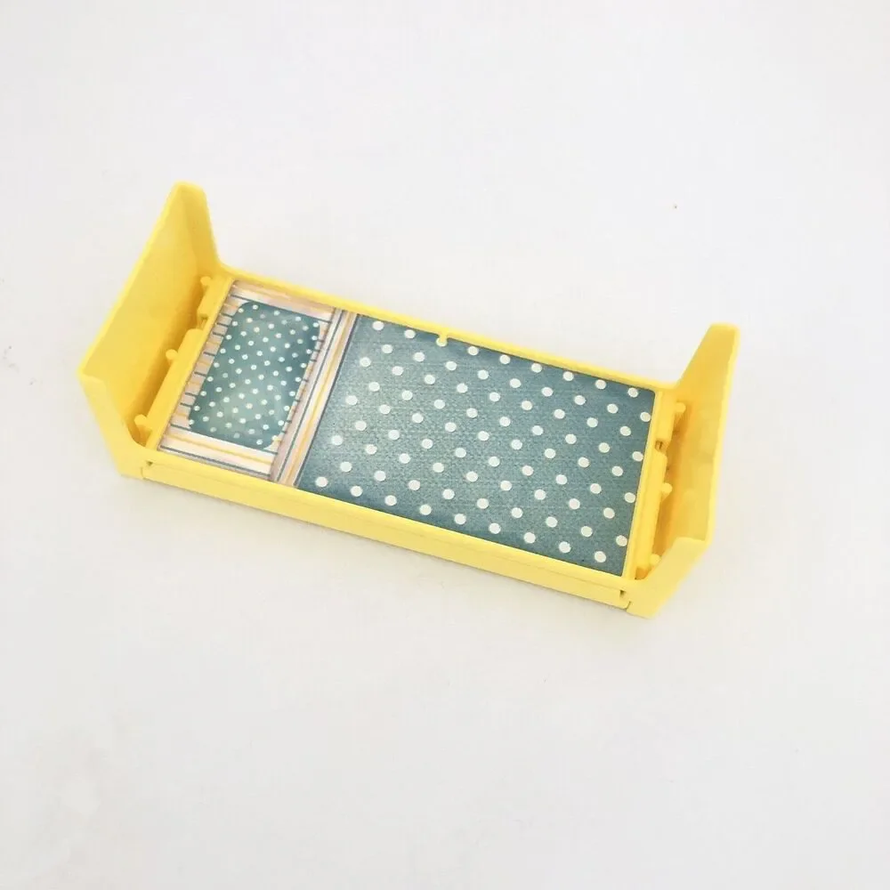 Barbie Dreamhouse 2018 Replacement Part Yellow Coffee Table Converts to Kids Bed